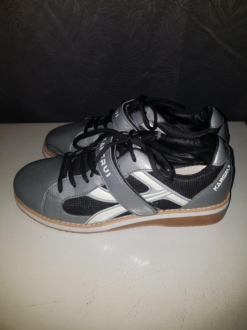 KangRui Professional Weightlifting Shoes Squat Anti Slip Resistant, Men