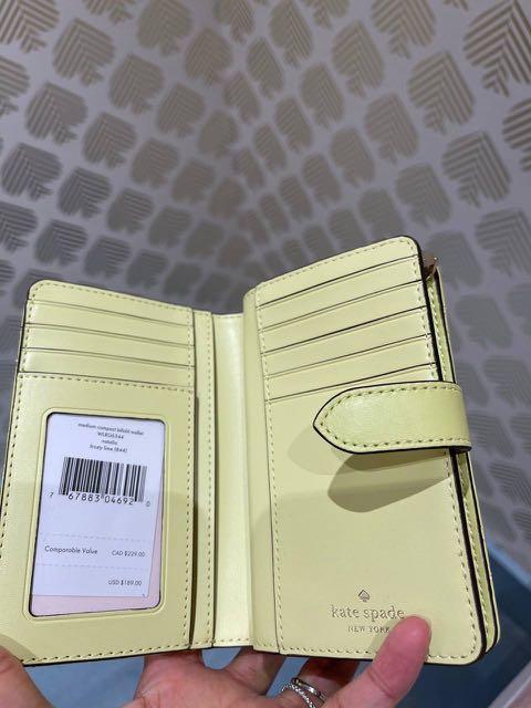 Kate spade frosty lime wallet clearance
