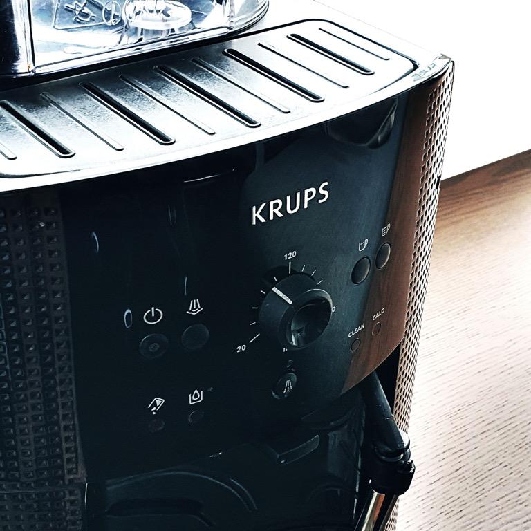 Krups EA8108 Fully Automatic Espresso Coffee Machine (Black), TV & Home