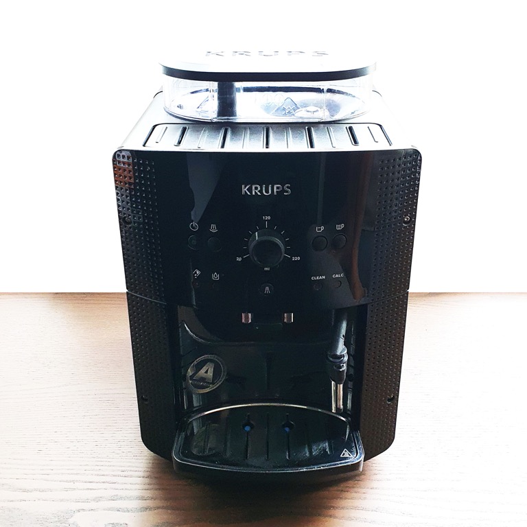 Krups EA8108 Fully Automatic Espresso Coffee Machine (Black), TV & Home