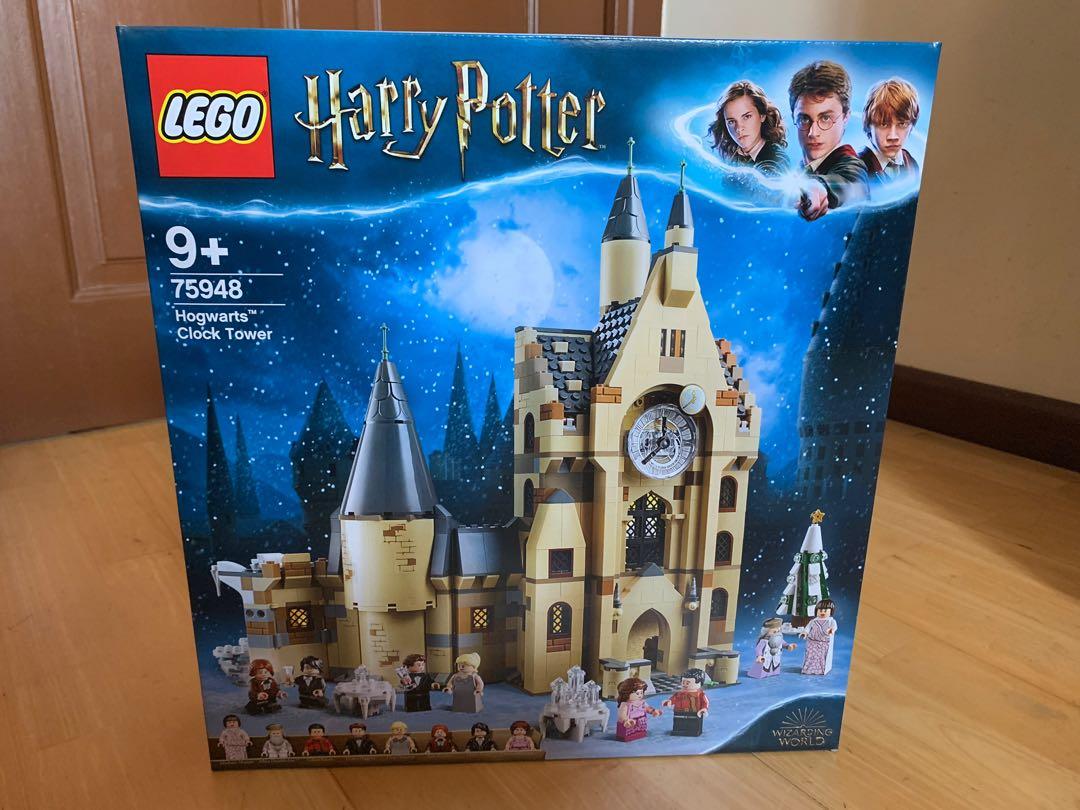 2 Lego Harry Potter: Hogwarts Clock Tower 75948 and Book of Monsters 30628  New