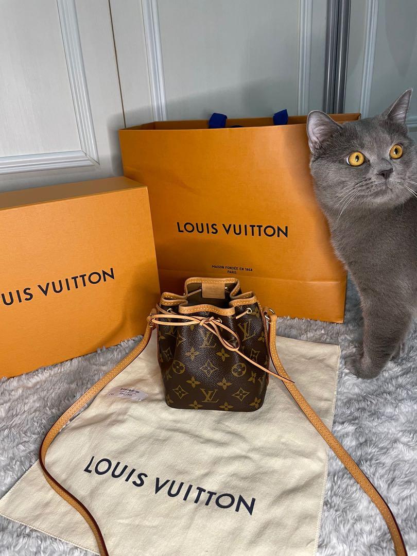 NFS: MODSHOT - LOUIS VUITTON Nano Noe , Luxury, Bags & Wallets on Carousell