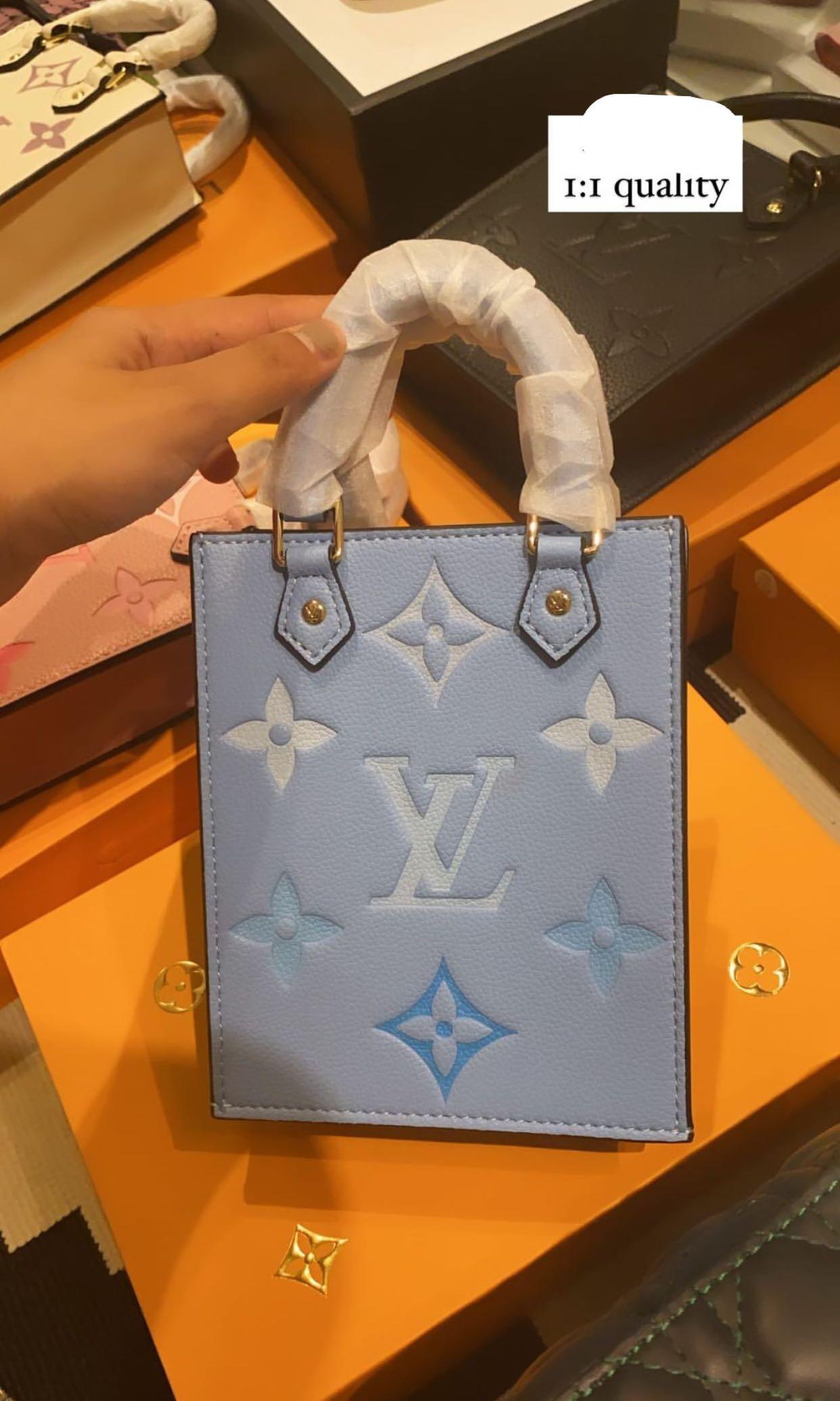 LV ribbon sling bag (copy ori), Women's Fashion, Bags & Wallets