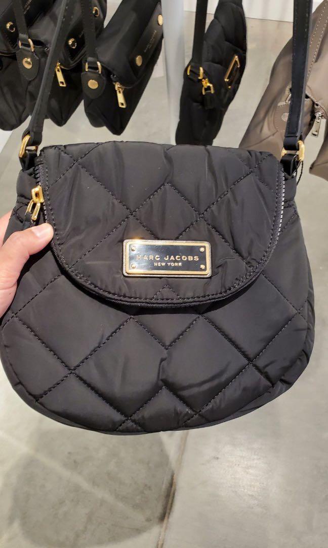 Marc jacobs quilted nylon crossbody bag discount