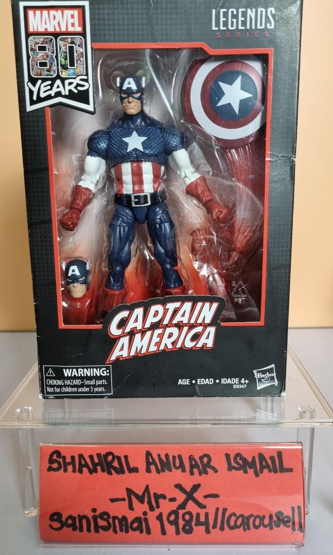 Marvel Legends 80th Anniversary Captain America BIB Complete