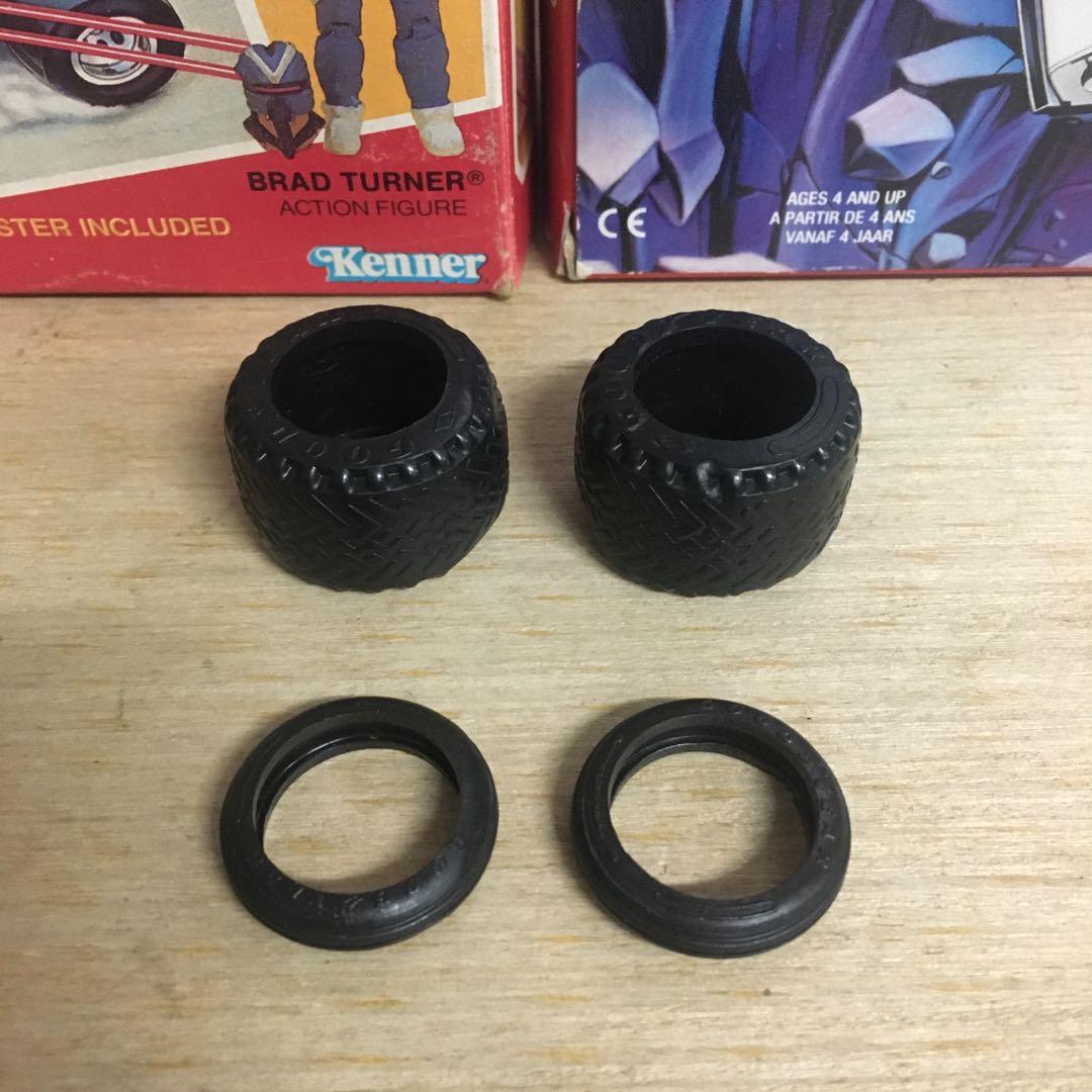 M.A.S.K Parts FIREFLY rear wheel tire mask Kenner