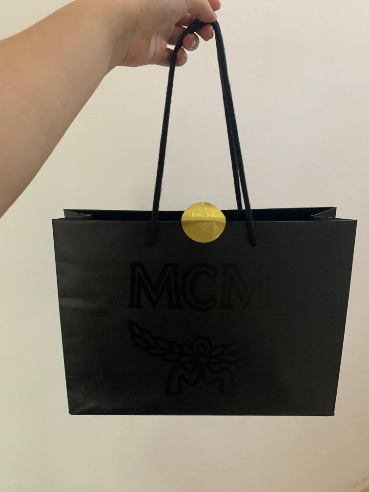 Mcm discount paper bag