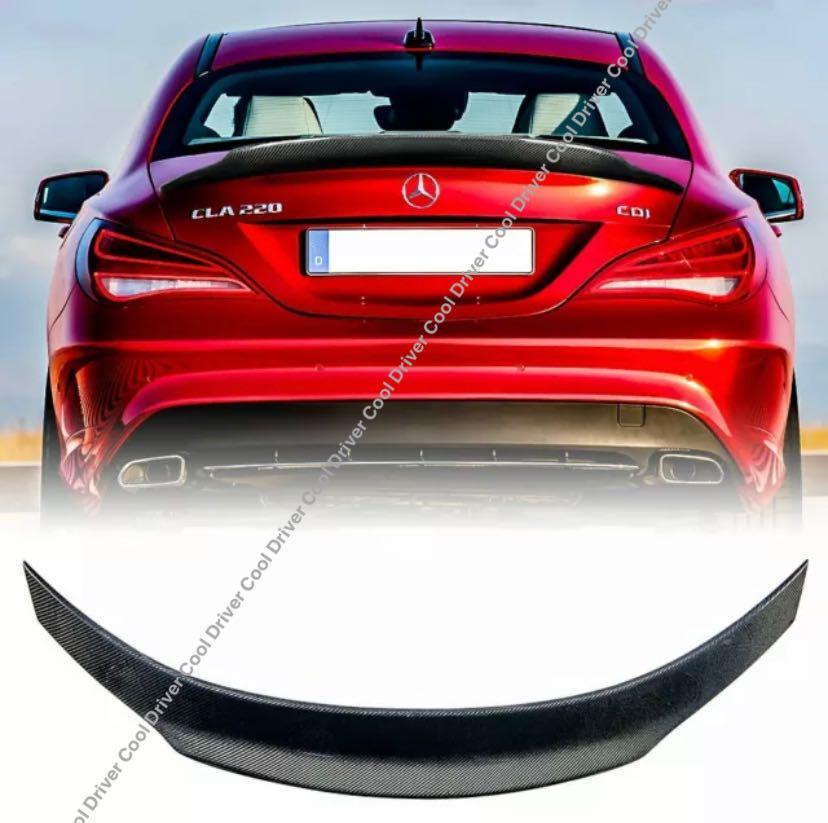 Mercedes Benz CLA C117 W117 PSM style Carbon Fiber Spoiler 碳纖維