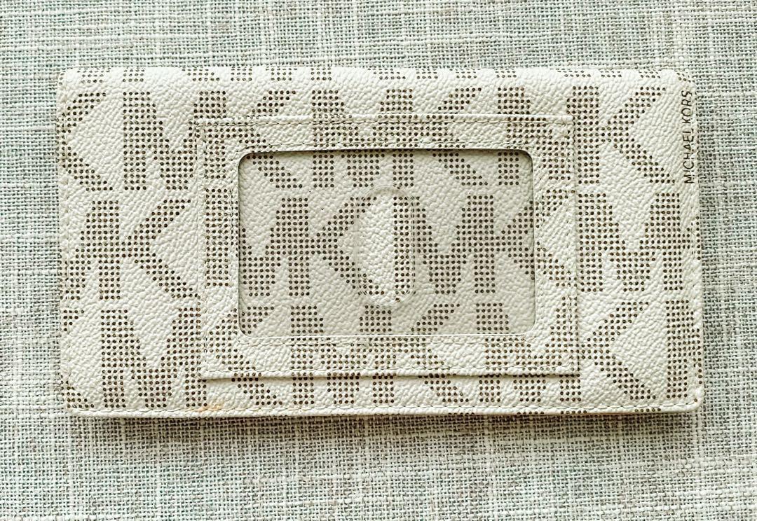 Michael Kors checkbook holder (Authentic), Mobile Phones & Gadgets, Mobile  & Gadget Accessories, Cases & Sleeves on Carousell