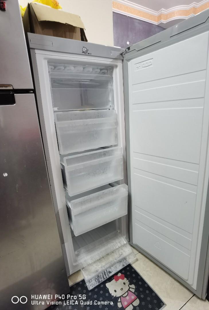 Midea Upright Freezer (under warranty), TV & Home Appliances, Kitchen