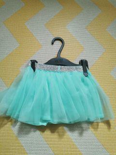 Mint green tutu skirt