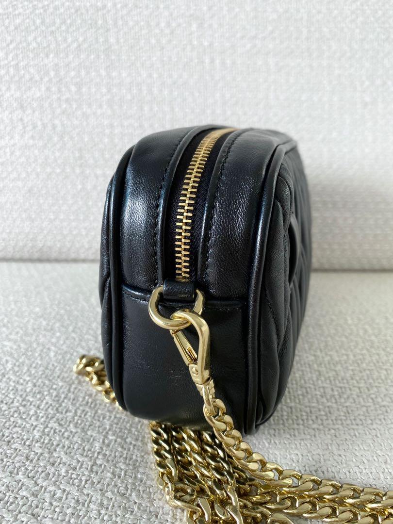 MIU MIU Black Matelasse Leather Sling / Belt Bag 100% AUTHENTIC+BRAND NEW!  #5BL005