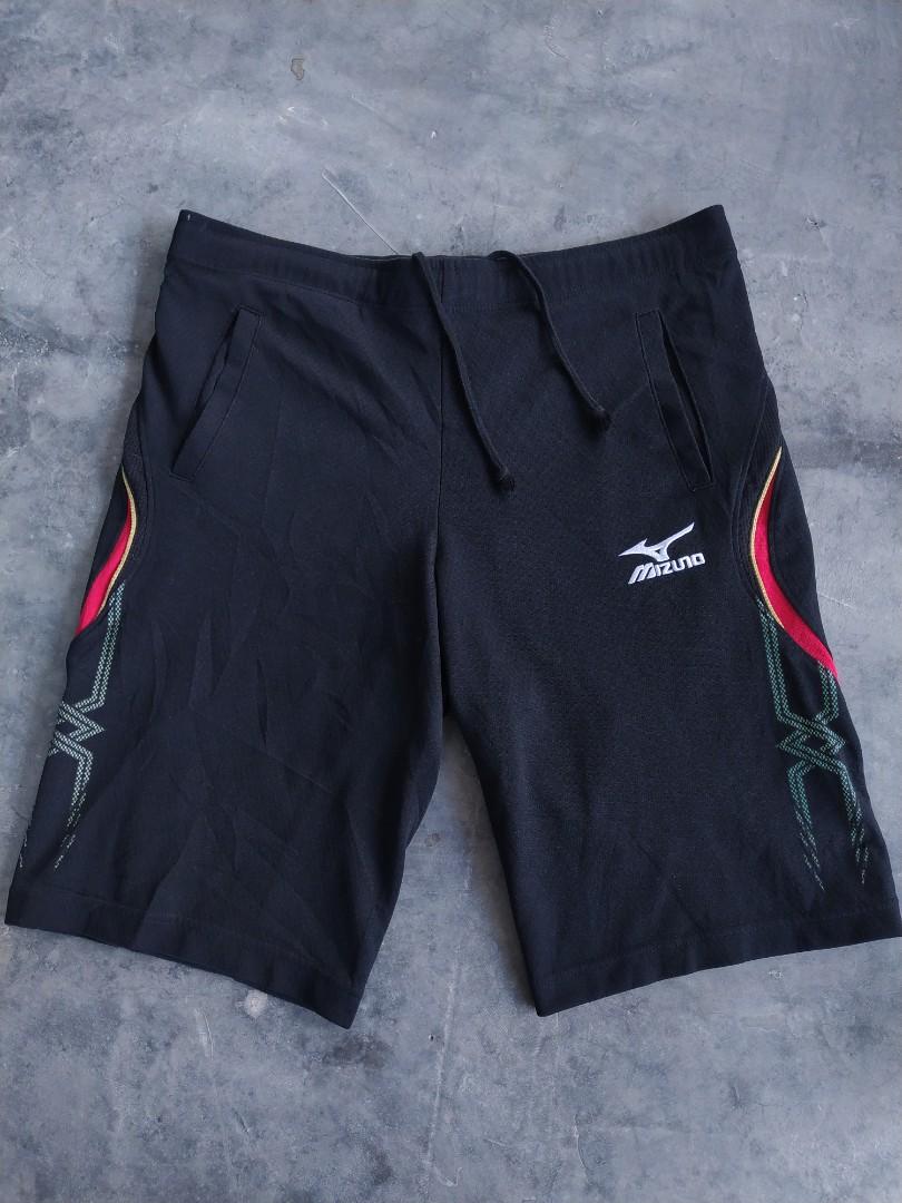 Mizuno Vintage Sweat Short Training Running Pants Men s Fashion