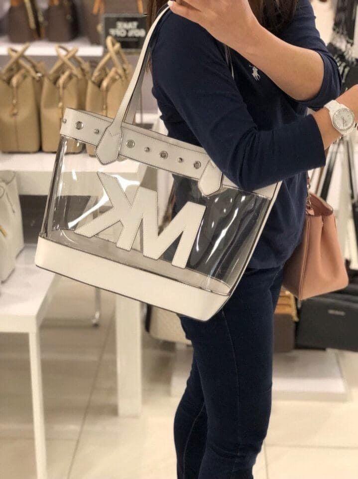 Mk transparent bags best sale