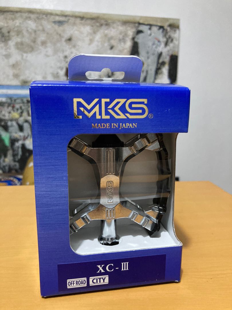 MKS bear trap pedals (black), Sports Equipment, Bicycles & Parts
