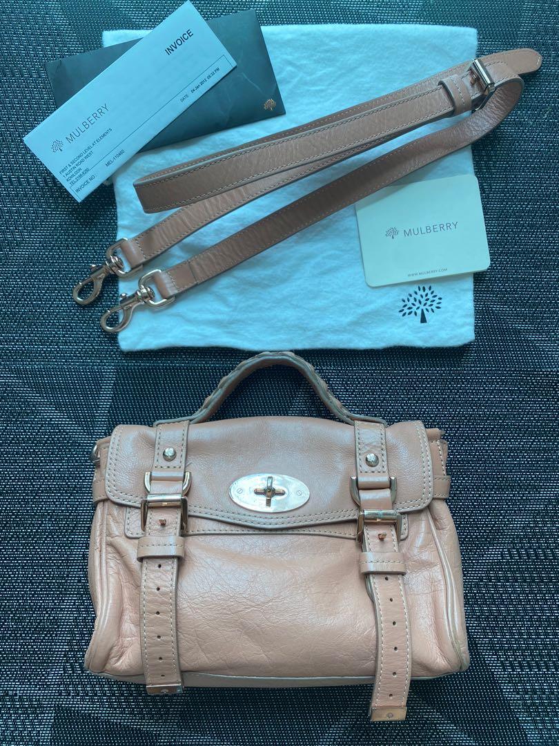 Mulberry Mini Alexa Soft Buffalo Leather