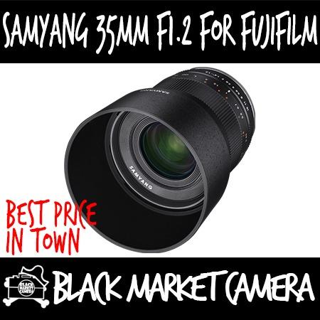OFFER] Samyang 35mm Fast Prime Lens for Fujifilm FX Mount