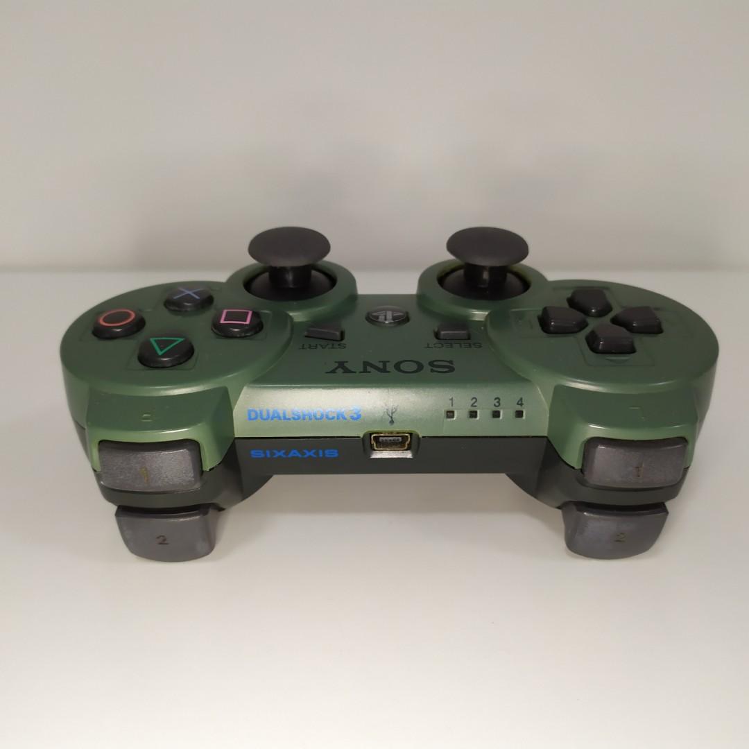 Original Jungle Green PS3 Dualshock 3 Controller, Video Gaming, Gaming Accessories, Controllers