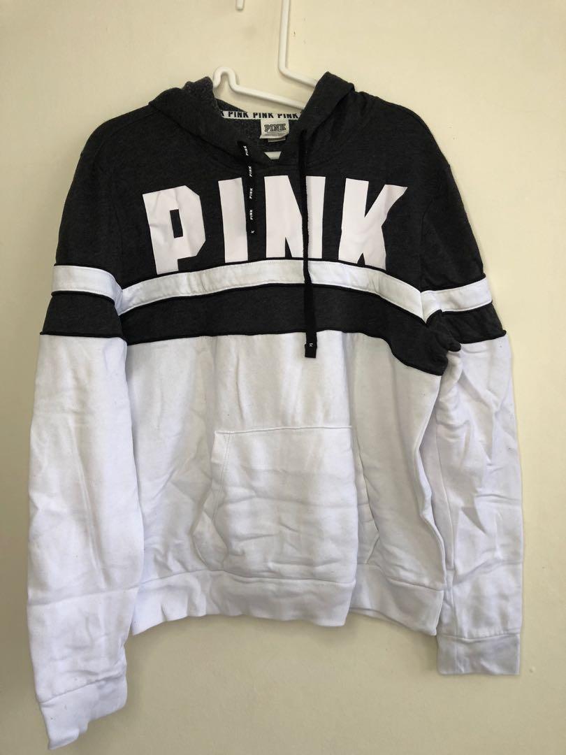 PINK Victoria Secret Hoodie Women s Fashion Tops Sleeveless on