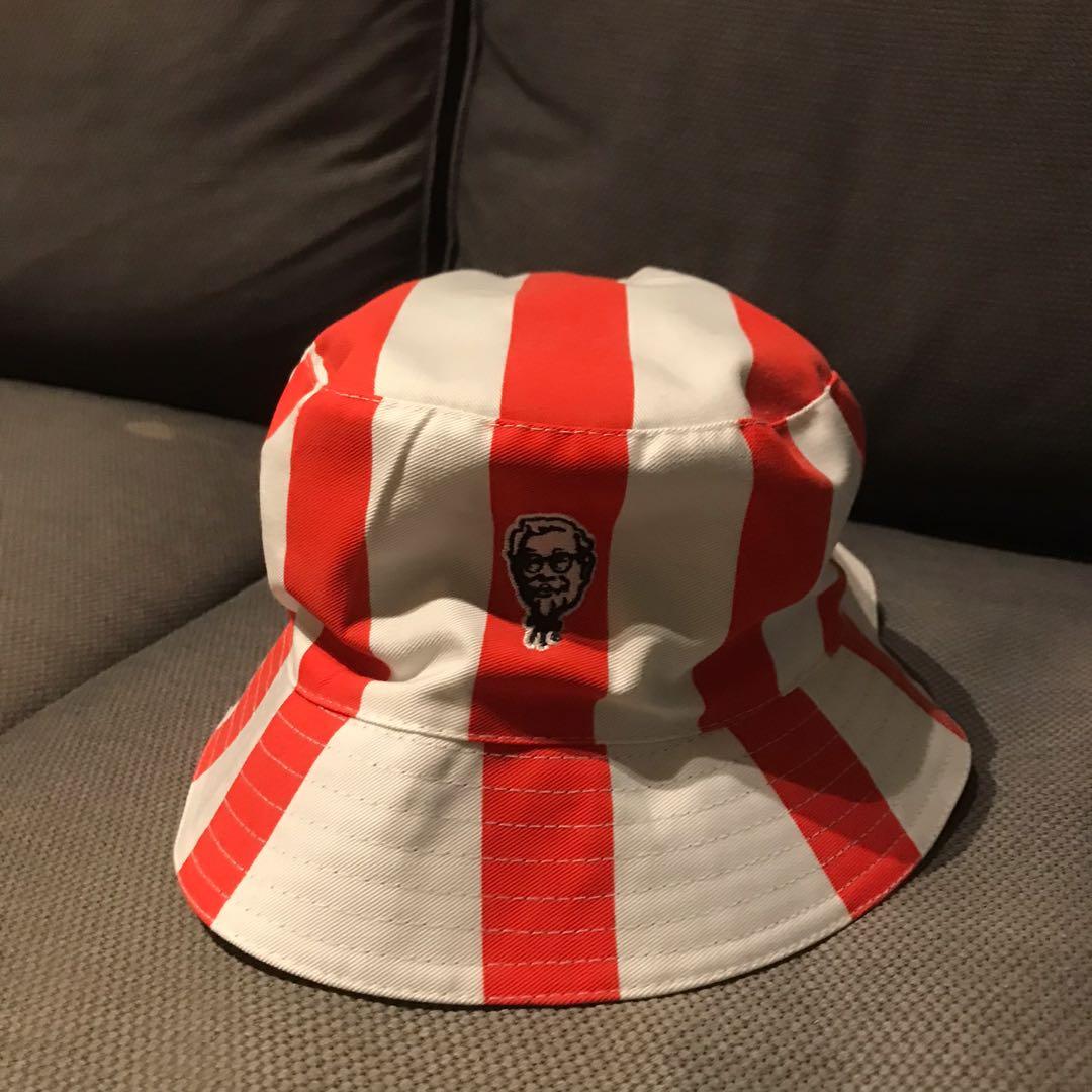 PMC X KFC Reversible Bucket Hat NEW Men s Fashion Watches