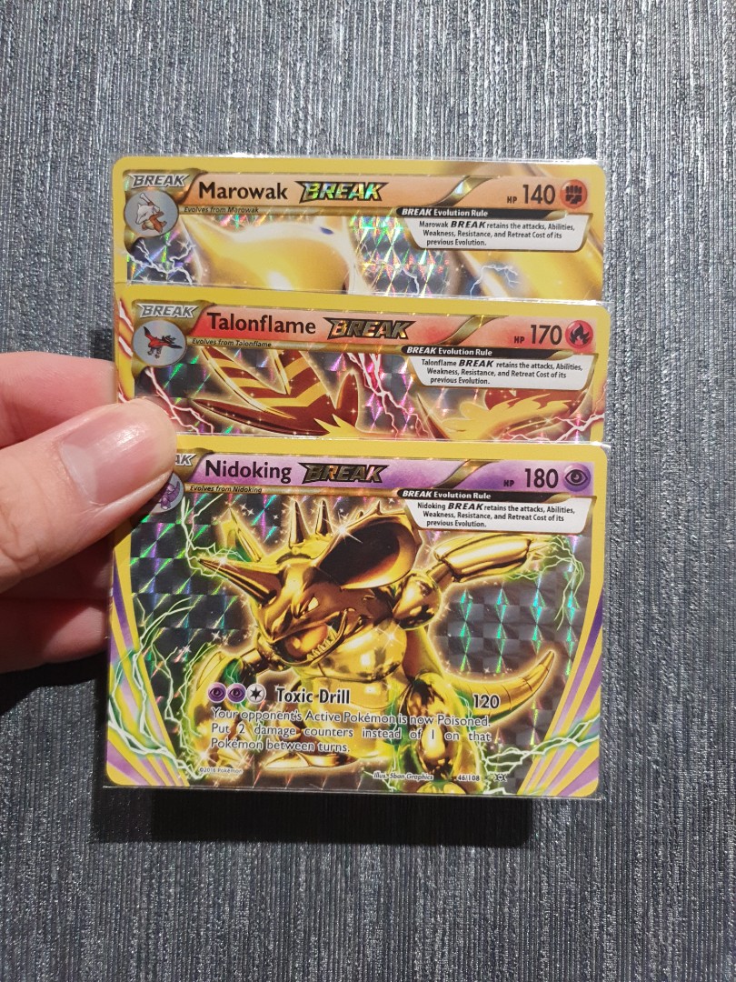 pokemon nidoking break card Amazon.com: Pokemon - Nidoking Break (46/108) - XY Evolutions main image 0
