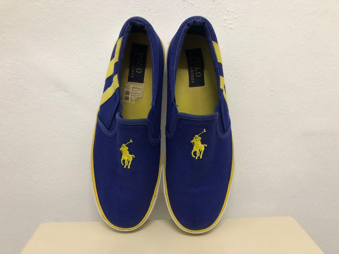 POLO RALPH LAUREN Canvas Slip Ons 