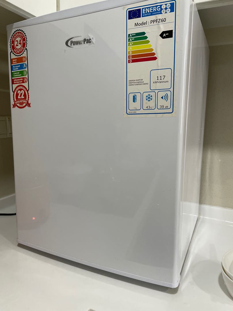 As good as New! Powerpac 43L Standalone Freezer, TV & Home Appliances