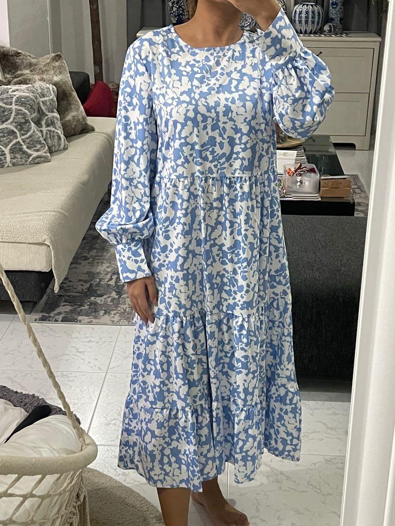 denim pregnancy dress Maternity with Gold Button – KOI Sleepwear ladies boutique online Size:L (12-14) Émilie Plus Size Floral