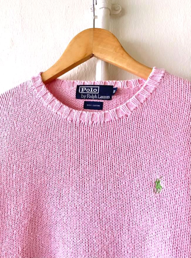 Ralph lauren pink best sale jumper