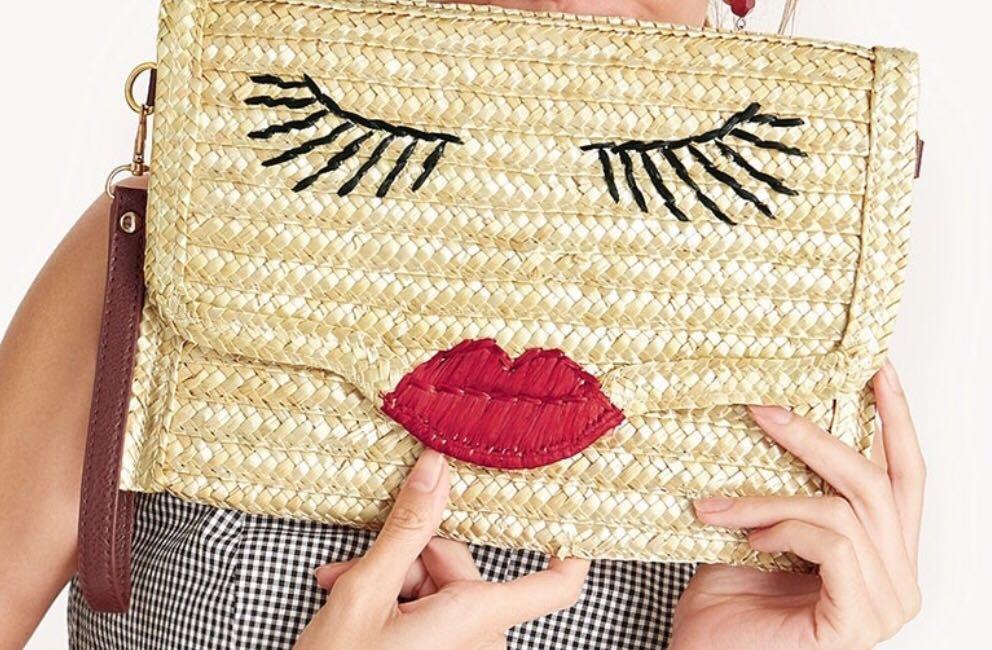 Rattan 2024 clutch bag