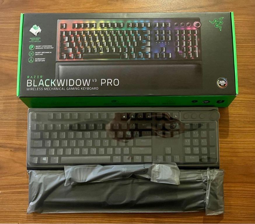 Razer BlackWidow Wired Mechanical Gaming Keyboard for PC, Chroma RGB  Lighting, Black 