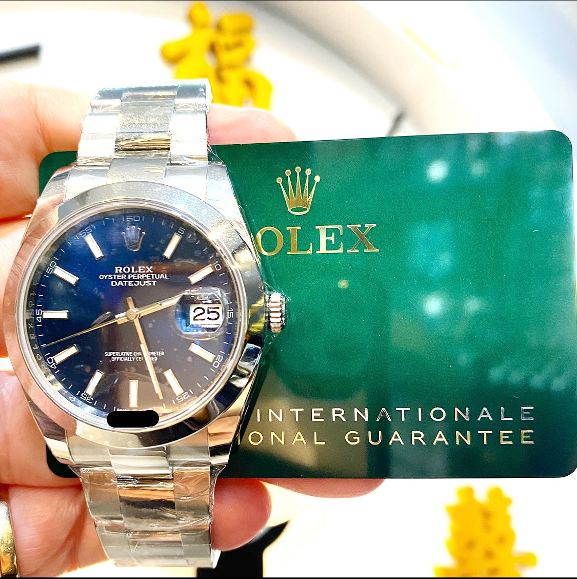 Rolex Datejust 41mm Oyster Blue Luxury Watches On Carousell
