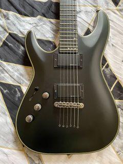 Schecter left handed lefty Blackjack SLS guitar