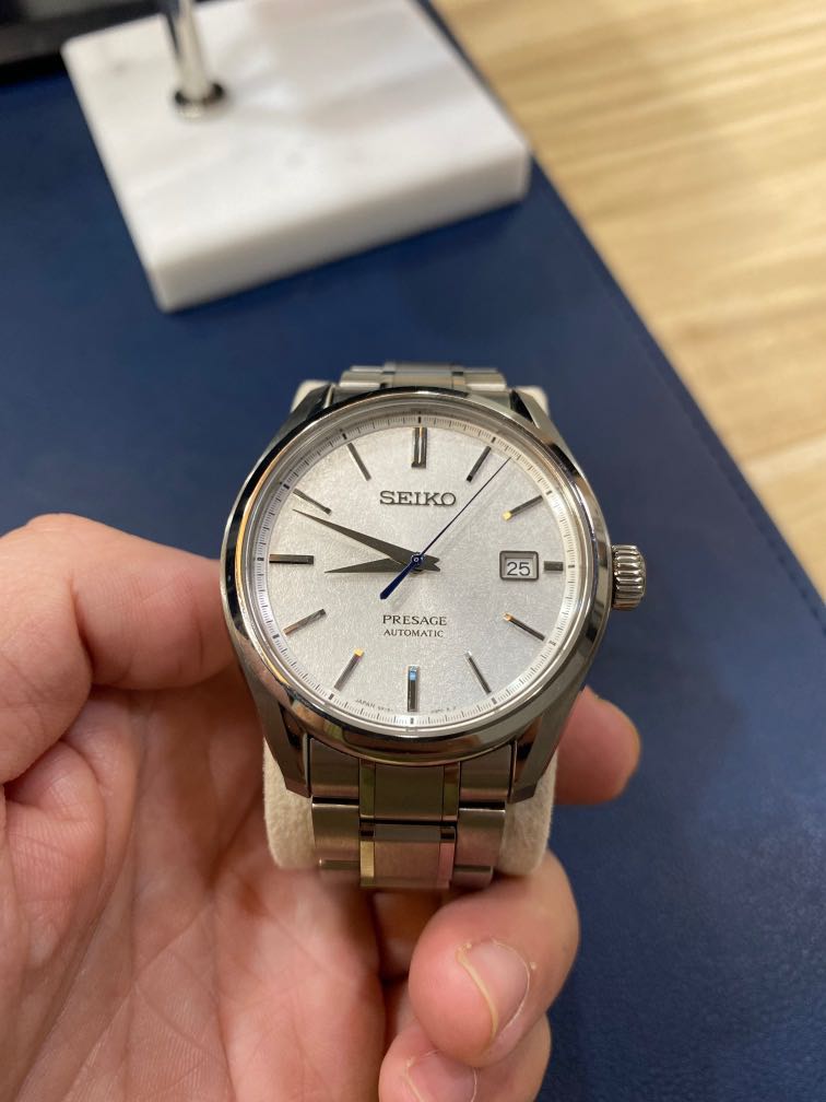 Seiko presage sarx055 baby snowflake Men s Fashion Watches