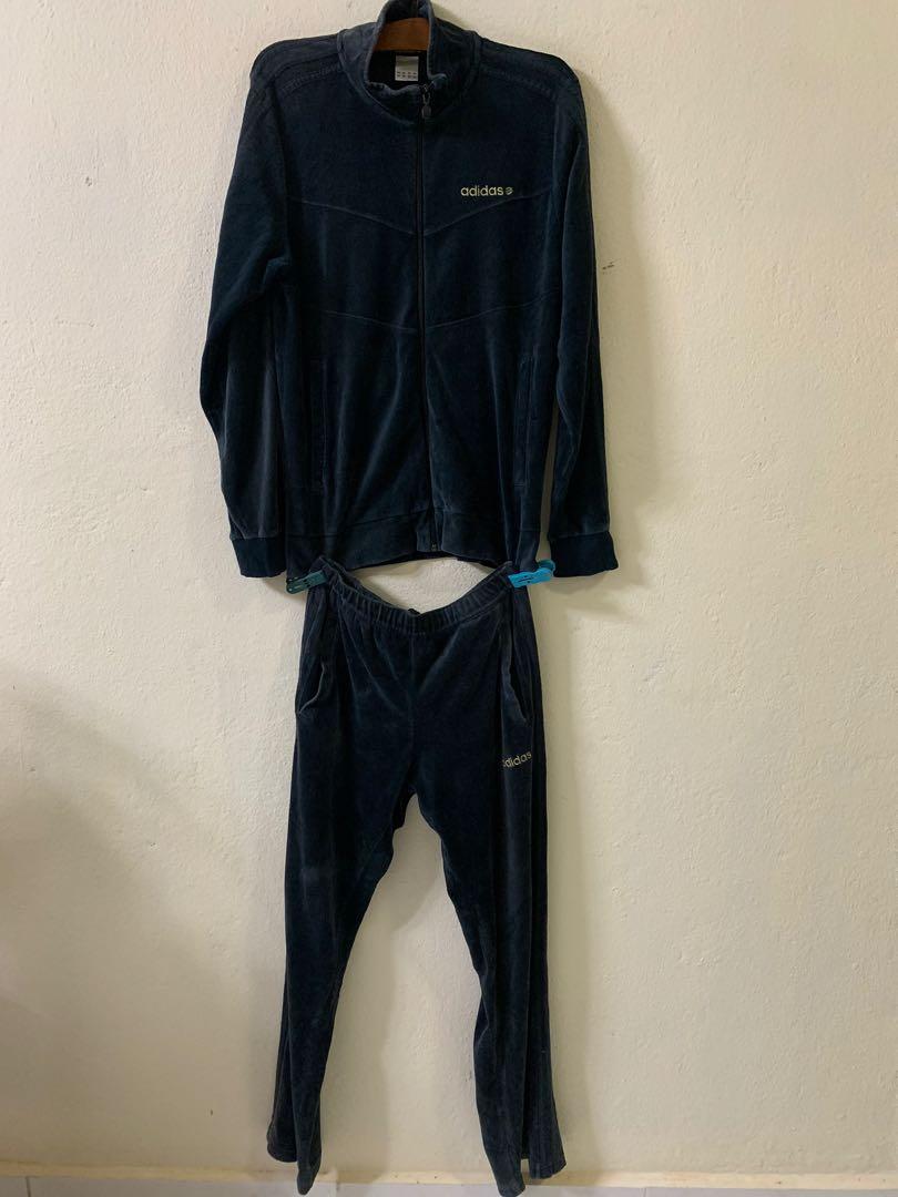 Adidas velvet jogger outlet