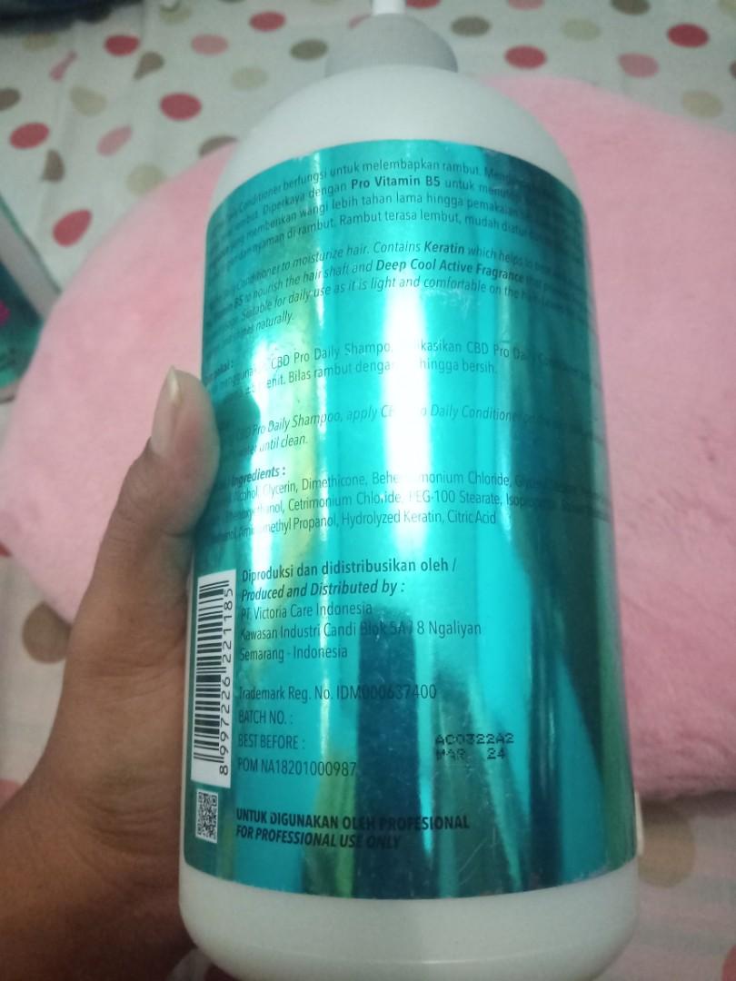 Shampo & Conditioner CBD keratin Pro, Kesehatan & Kecantikan, Perawatan