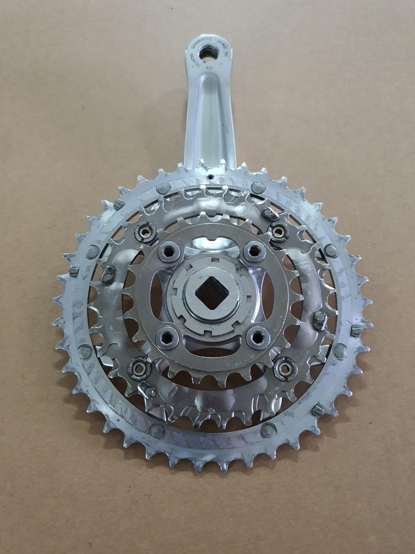 Manivelles De Vélo Shimano Deore DX FC-MT60 – 175 Mm – Aluminium Japon