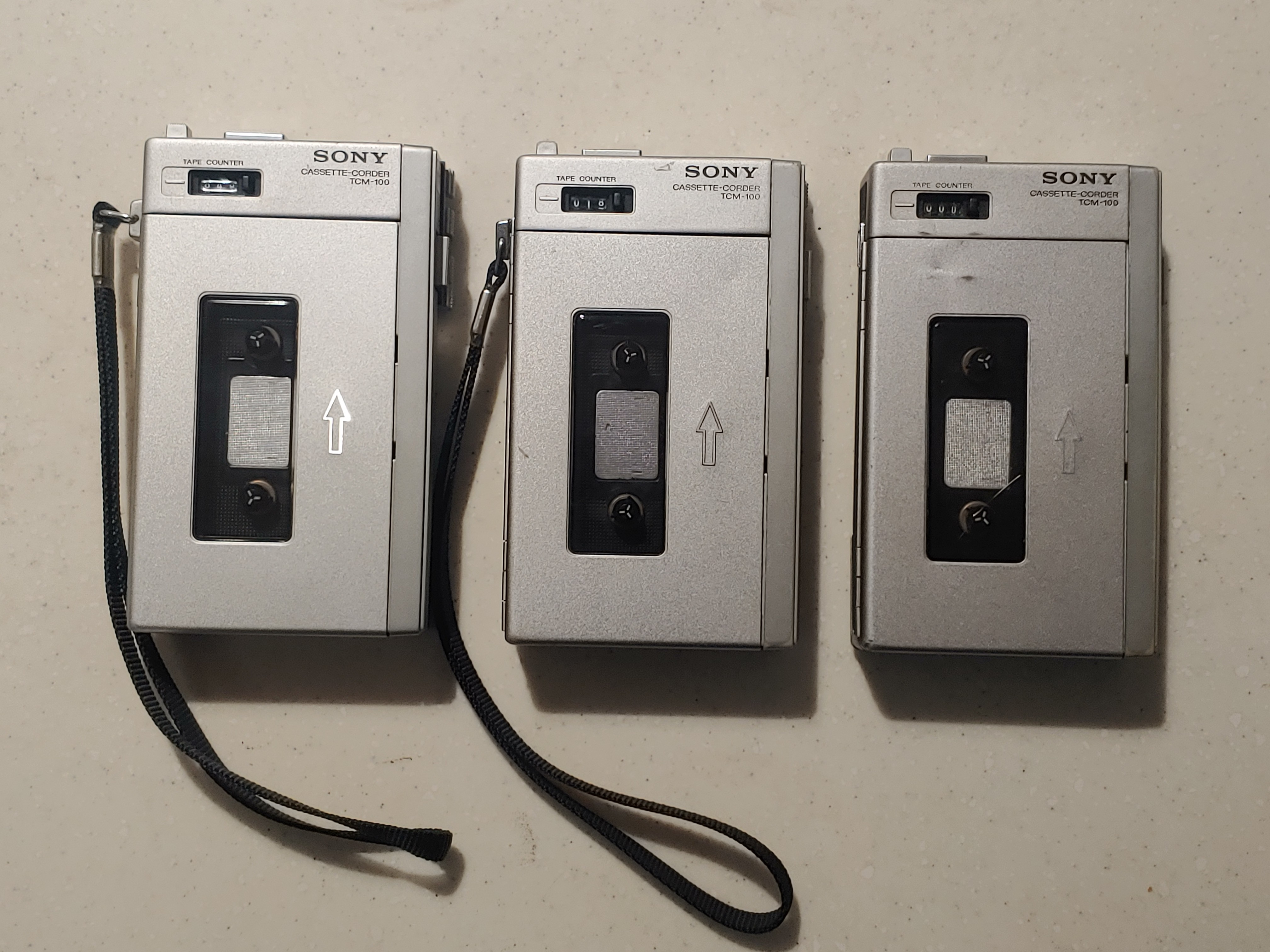 Sony TCM-100 Walkman Cassette Player/Recorder Pressman Predecessor of TPS-L2