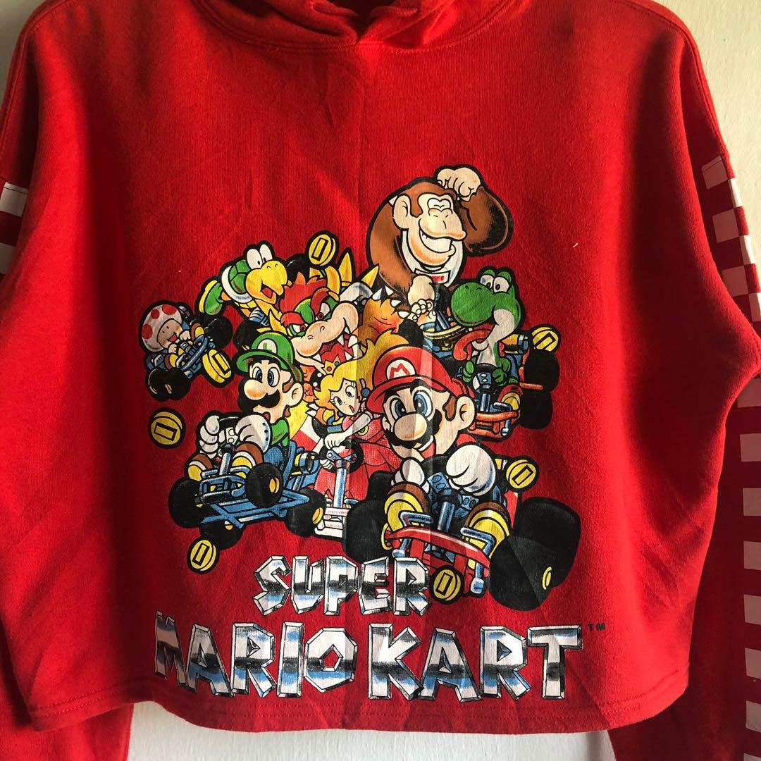 Mario hoodie forever 21 top