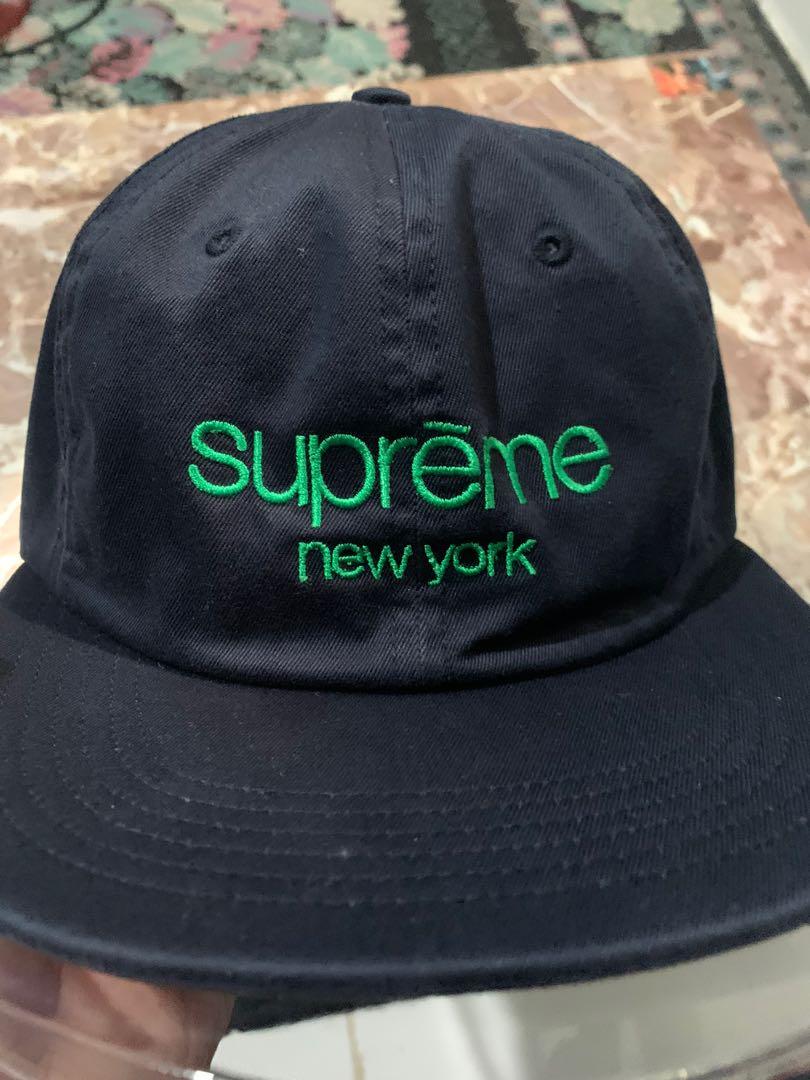 Supreme classic logo cap 6 panel Men s Fashion Watches
