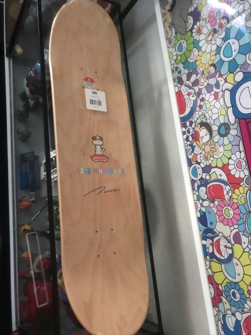 Takashi murakami X vans skateboard deck