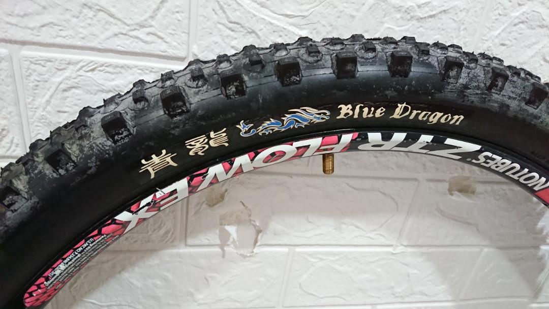 TIOGA MTB Tyre 26 x 2.3 Blue Dragon Sports Equipment Bicycles