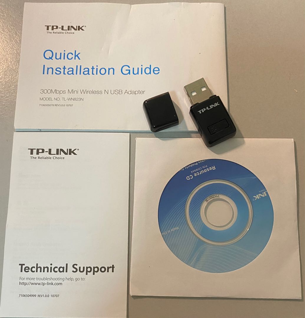 Tp Link 300mbps Mini Wireless N Usb Adapter Computers Tech Parts Accessories Networking On Carousell