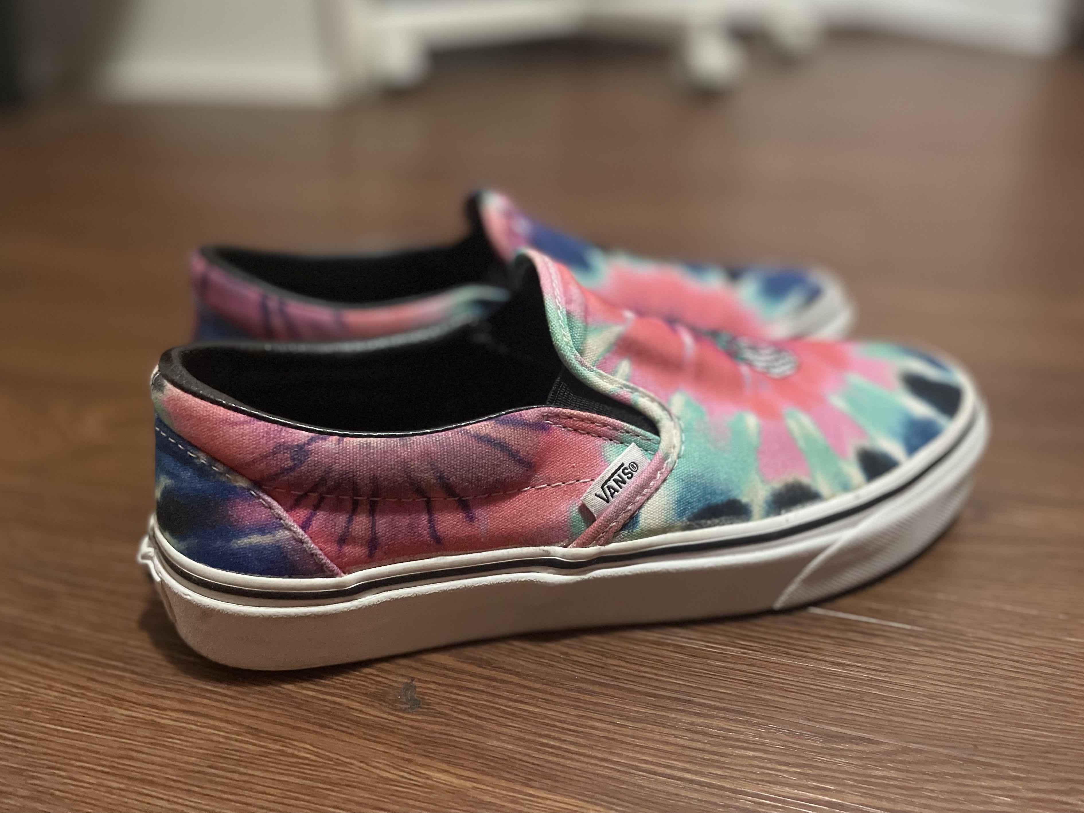 Vans grateful dead slip on cheap