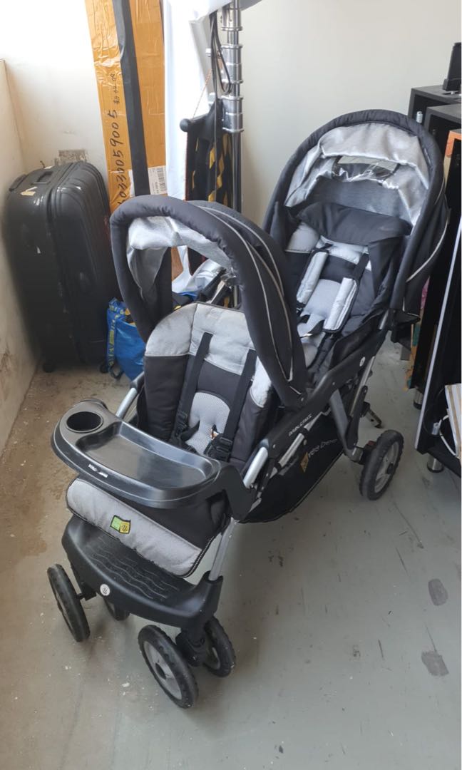 Vee bee doubletake tandem stroller silverado store