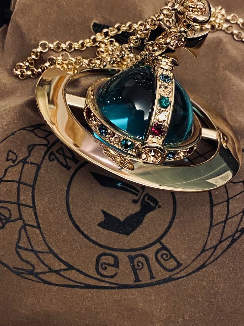 Vivienne Westwood WORLDS END limited giant orb necklace, 名牌