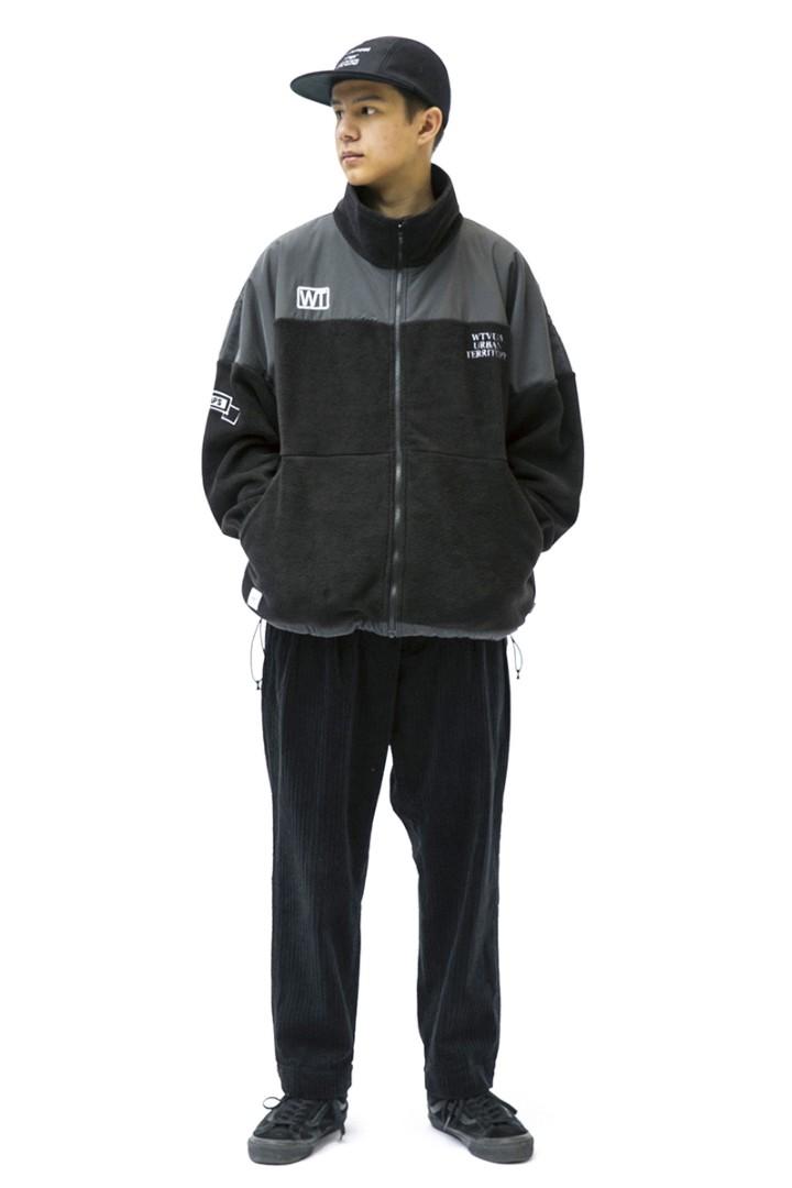 19AW WTAPS FORESTER /JACKET. POLY BLACK-
