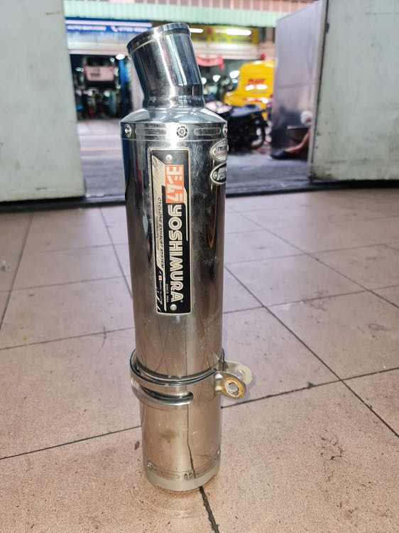 Yoshimura exhaust Pipe, Motorcycles, Motorcycle Accessories on Carousell