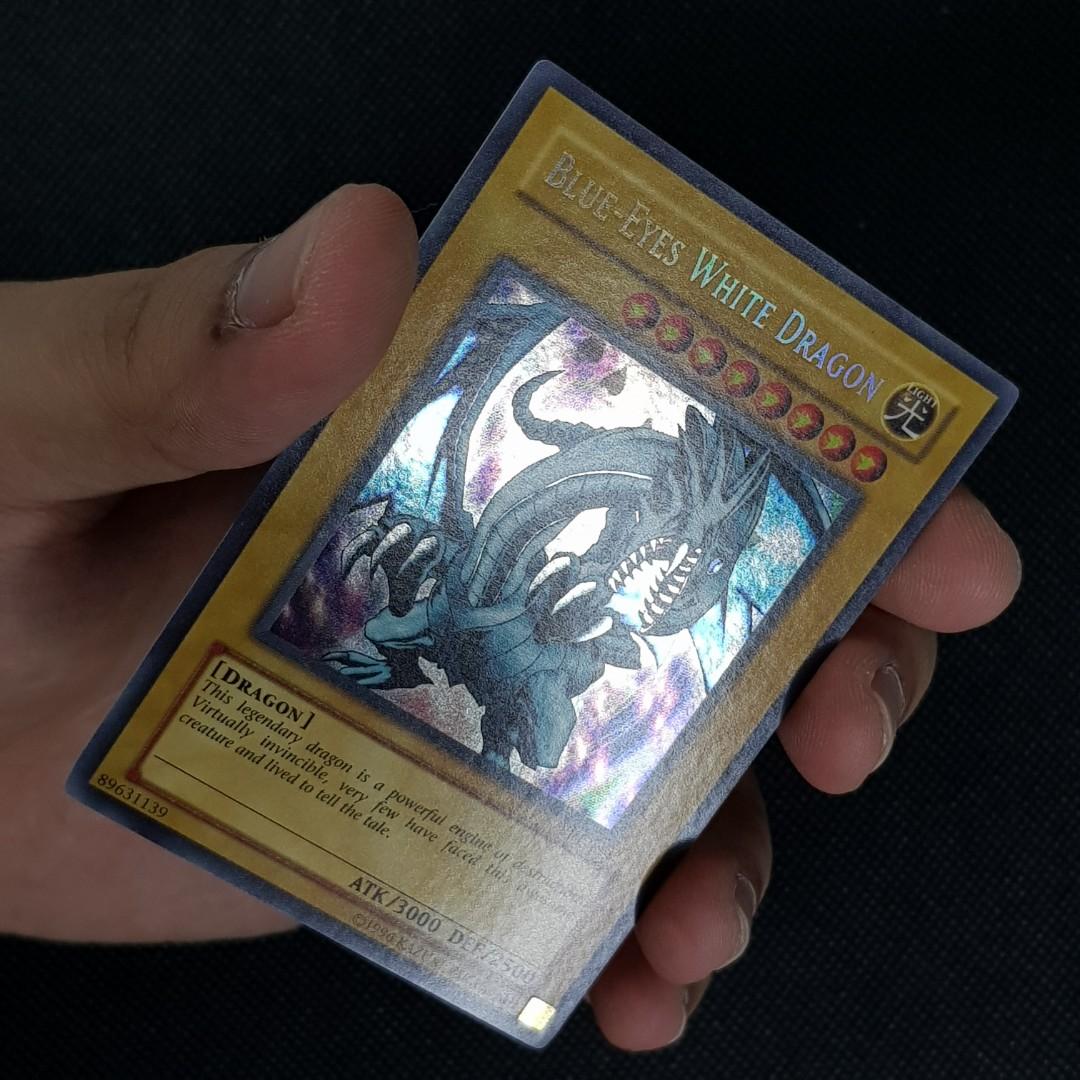 Yugioh Blue Eyes White Dragon BPT 009, Hobbies & Toys, Toys & Games on