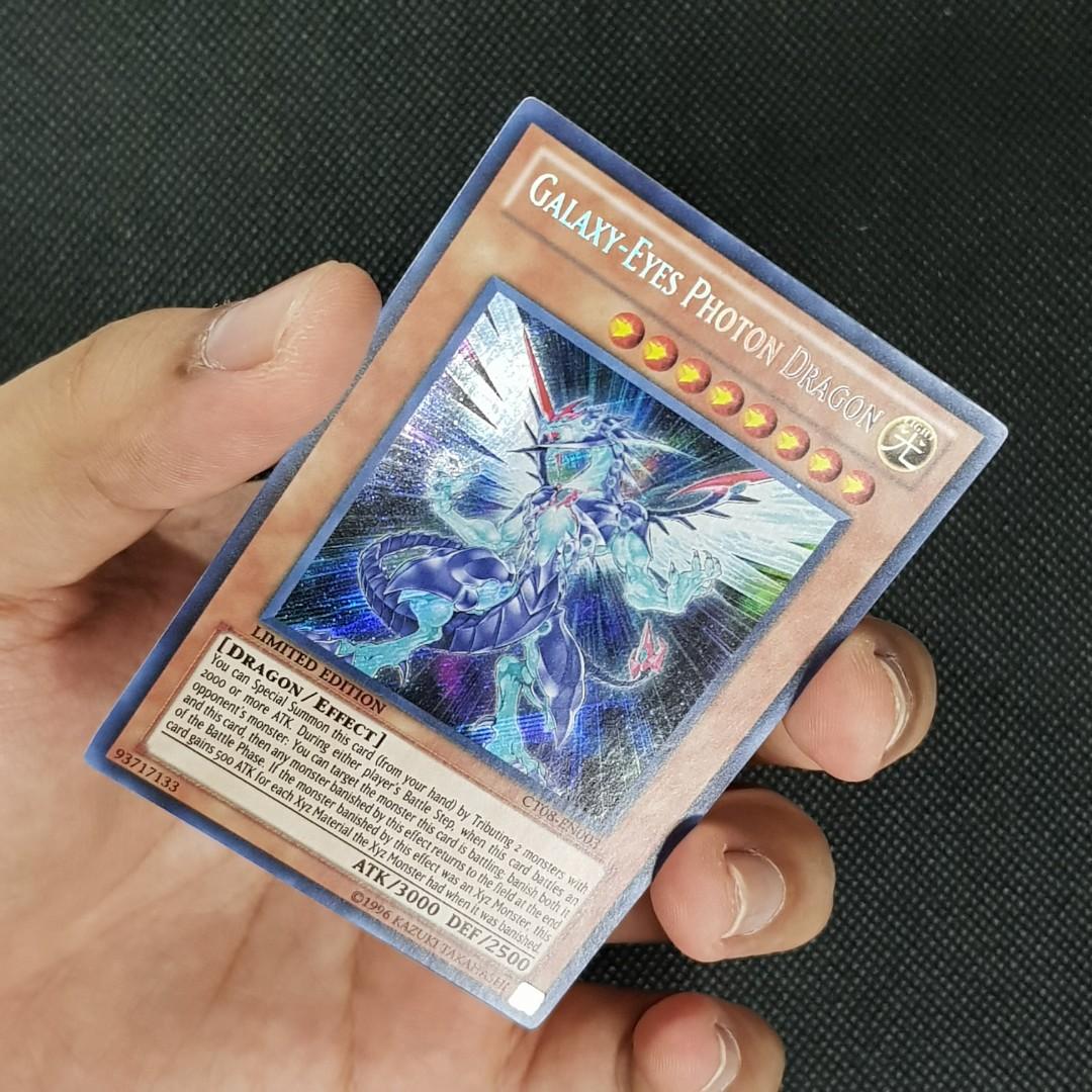 Yugioh Galaxy Eyes Photon Dragon Secret Rare, Hobbies & Toys, Toys & Games  on Carousell